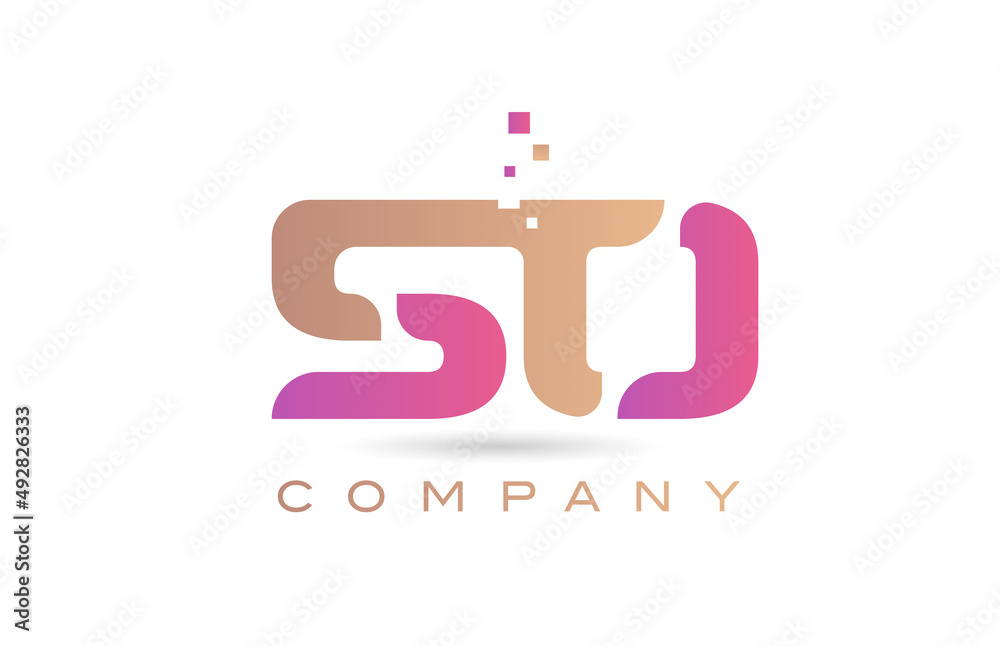 50 number icon logo for company and business with dots design. Creative template in purple and brown color 50 number icon logo for company and business with dots design. Creative template in purple and brown color