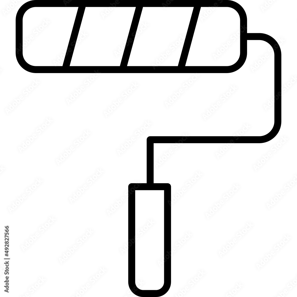 Roller brush Icon Roller brush Icon