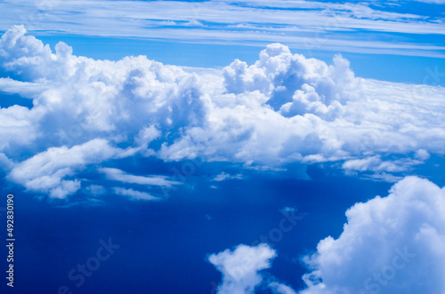 上空からの雲3