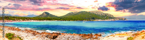 Cala Agulla, Mallorca, Spanien