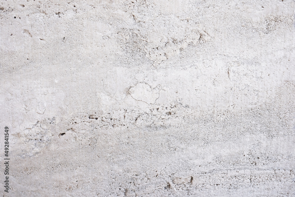 Fototapeta premium gray concrete wall background. cement, place for text