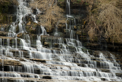 Waterfall in Rock Island State Park