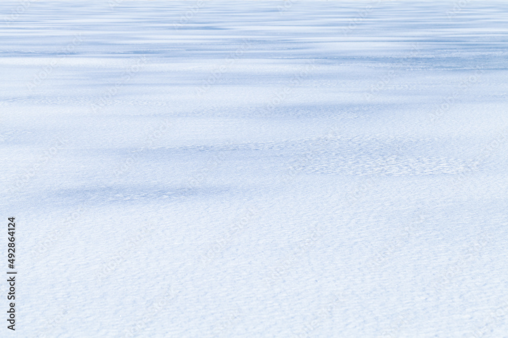 Abstract natural background texture of snowdrift