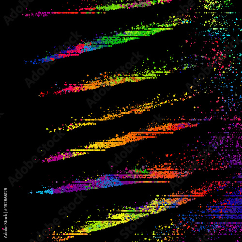 Bright abstract image in a ...