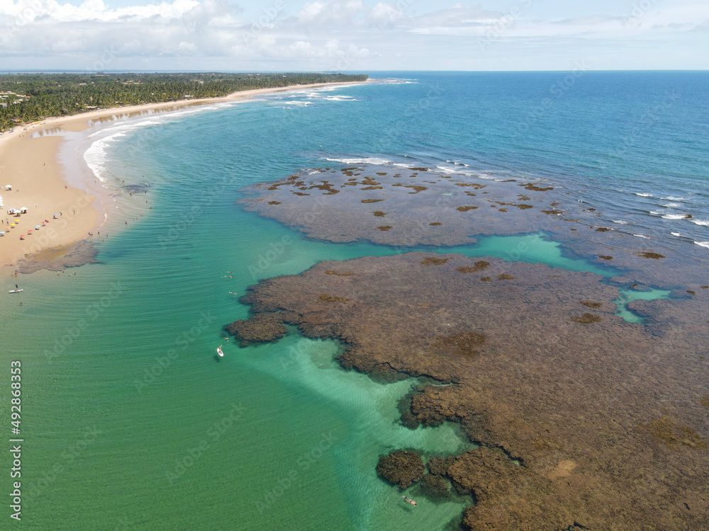 Obraz premium view of the beach