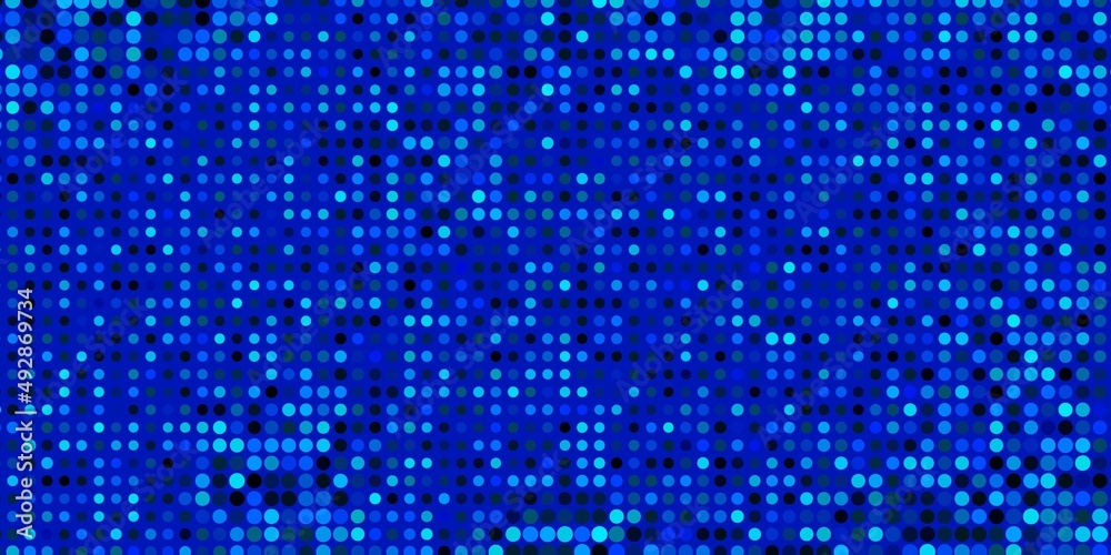 Obraz premium Dark Pink, Blue vector background with circles.