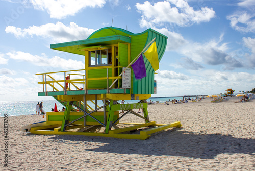 Miami Beach Lifeguard Station © Stefanie