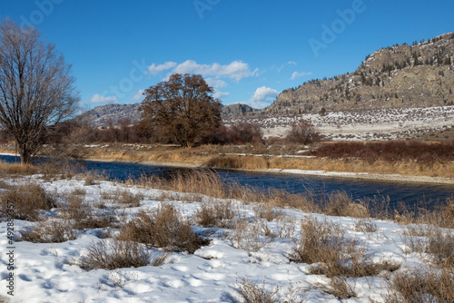 River in the mountains on a winter day © Lynda