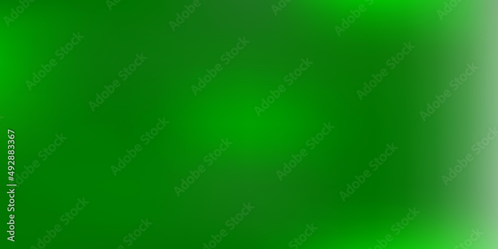 Light green vector abstract blur backdrop.