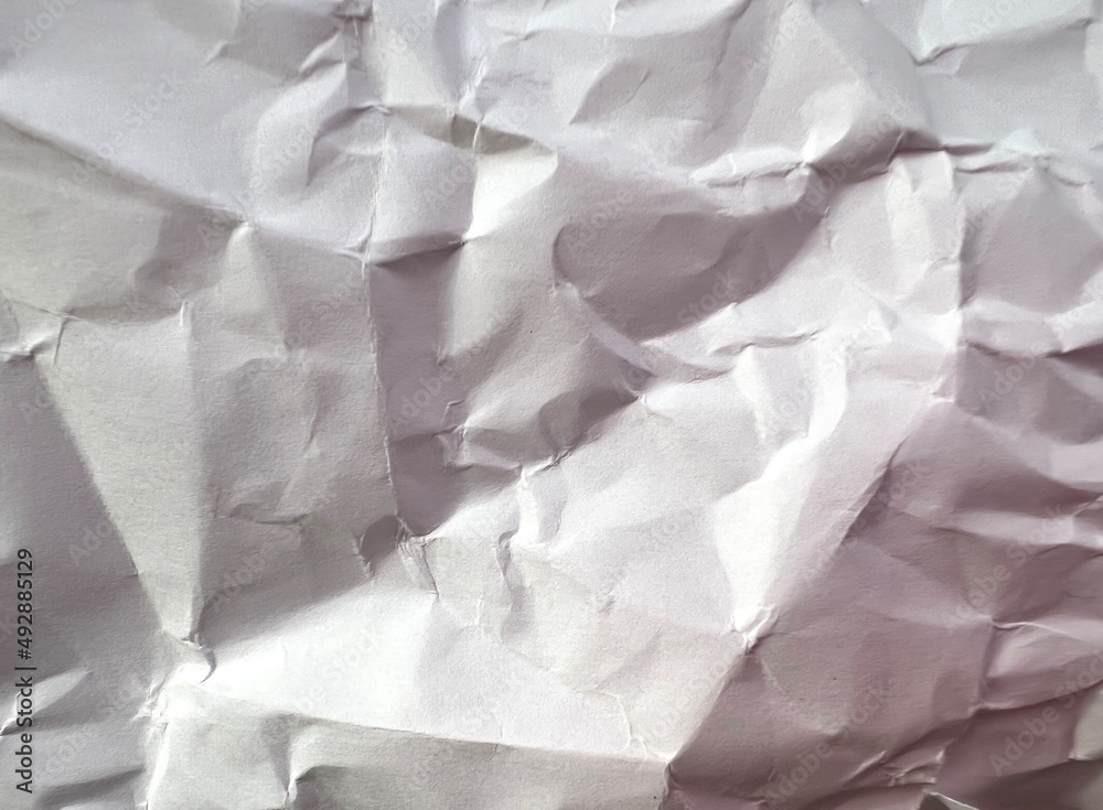 crumpled white paper crumpled white paper