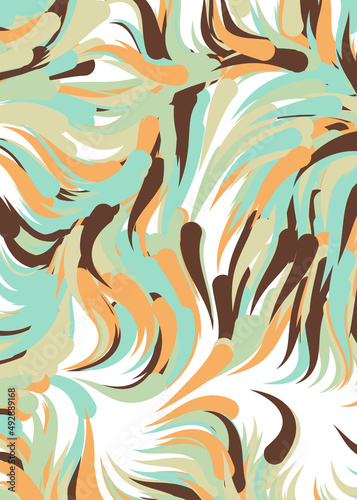 Abstract Perlin Noise Geometric Pattern generative computational art illustration