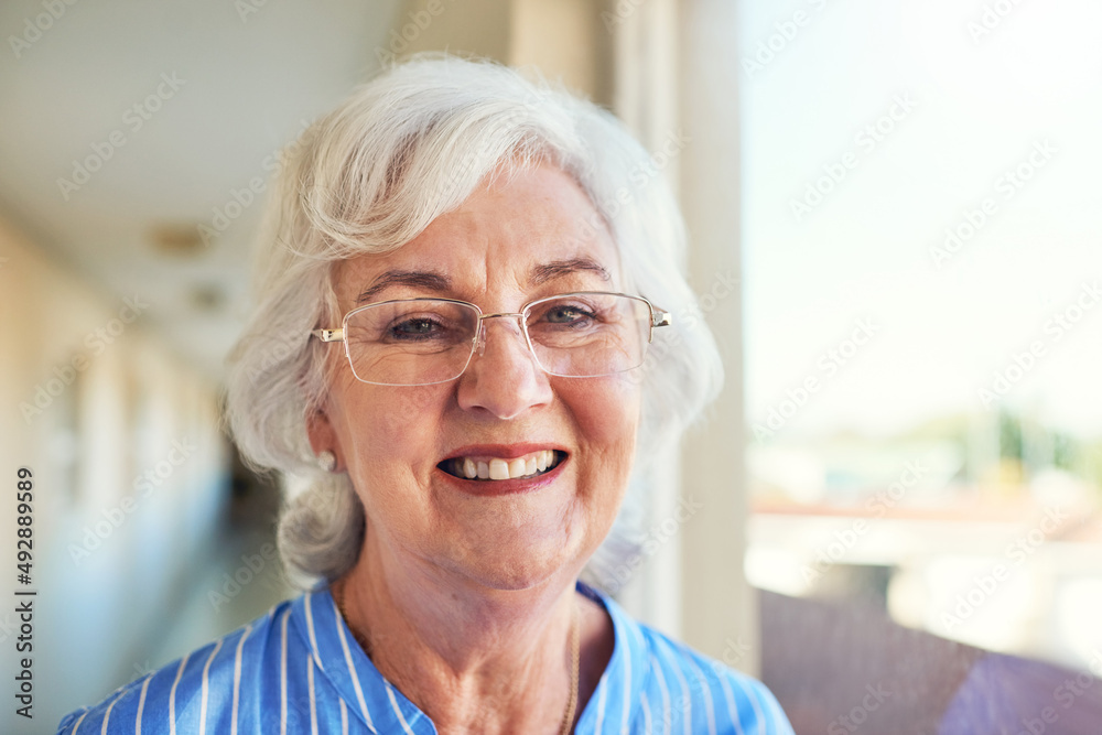 Smile, life is a beautiful thing. Cropped shot of a senior woman at home. Smile, life is a beautiful thing. Cropped shot of a senior woman at home.