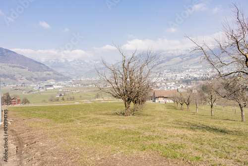 Muotathal is synonymous with nature, pristine authenticity and tradition. The region is home to unique natural treasures such as the Hölloch cave system, the virgin spruce forest. Stoos, Schwyz photo