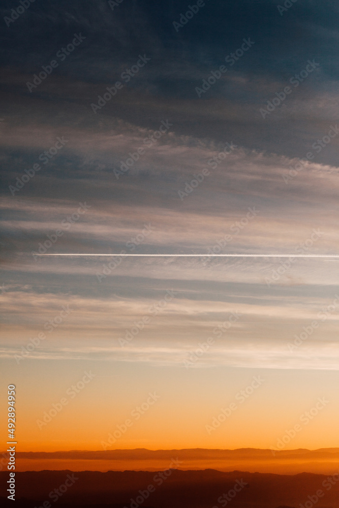 Plane In Sunset Plane In Sunset