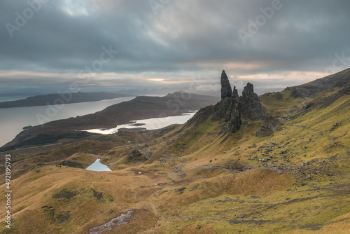 The Old Man of Storr at Sunrise.  Isle of Skye