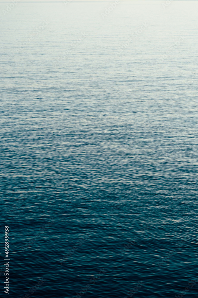 Minimal composition of clear blue sea Minimal composition of clear blue sea