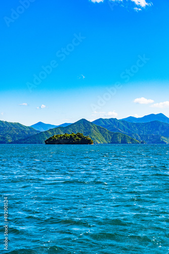 Beautiful scenery at a lake