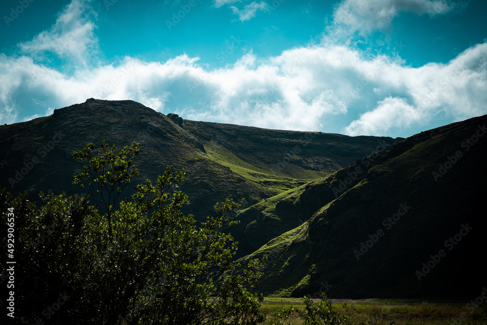 Fototapeta premium Skogafoss in Iceland.
