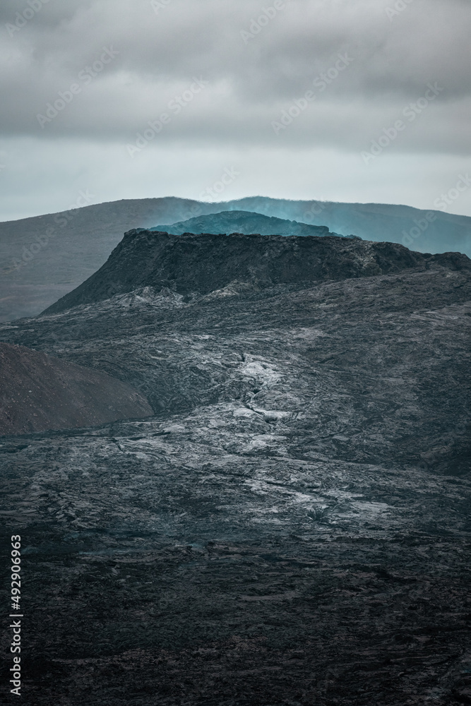 Fagradalsfjall lava field, Icenland.