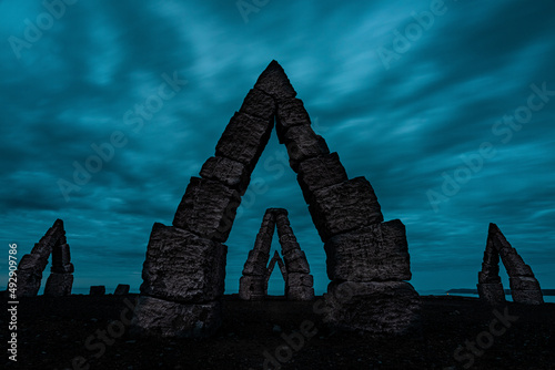 The Arctic Henge in Iceland.