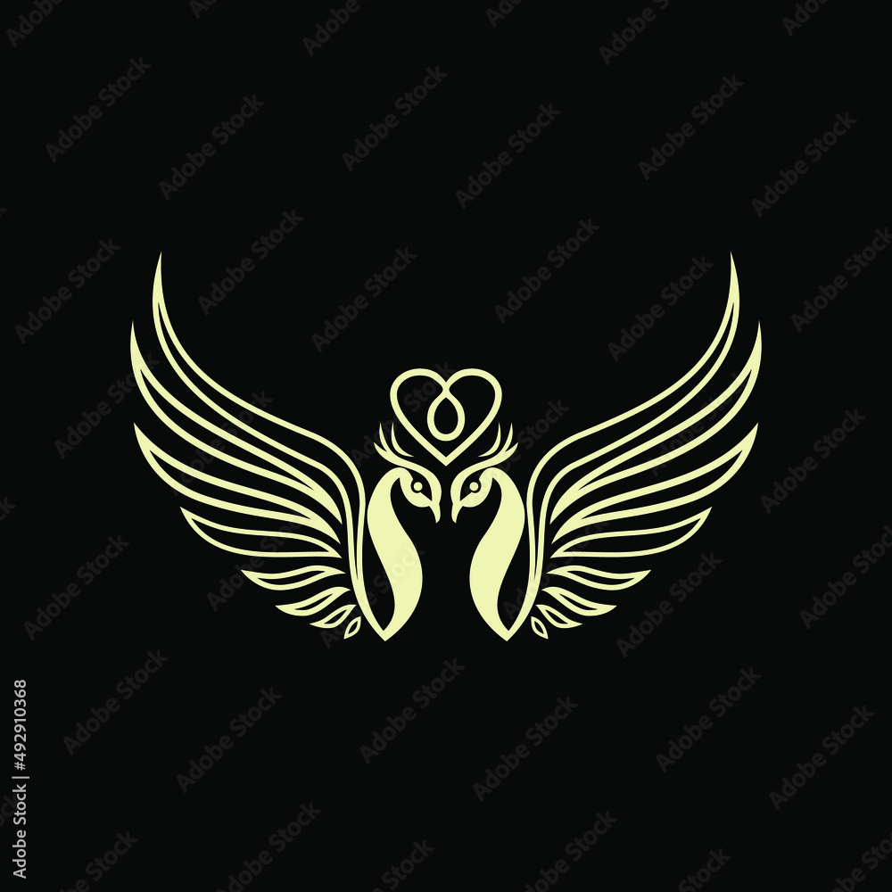 twin flying phoenix with love twin flying phoenix with love
