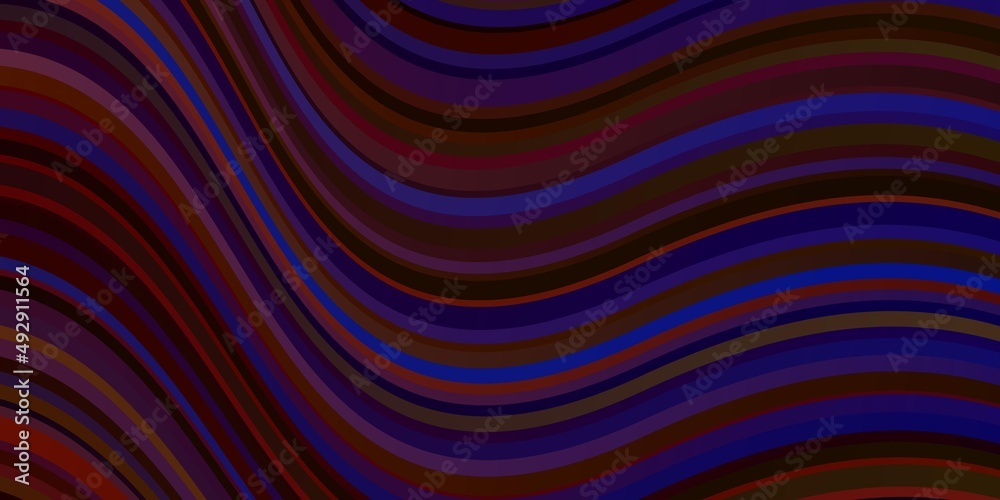 Light Blue, Red vector template with curves. Light Blue, Red vector template with curves.