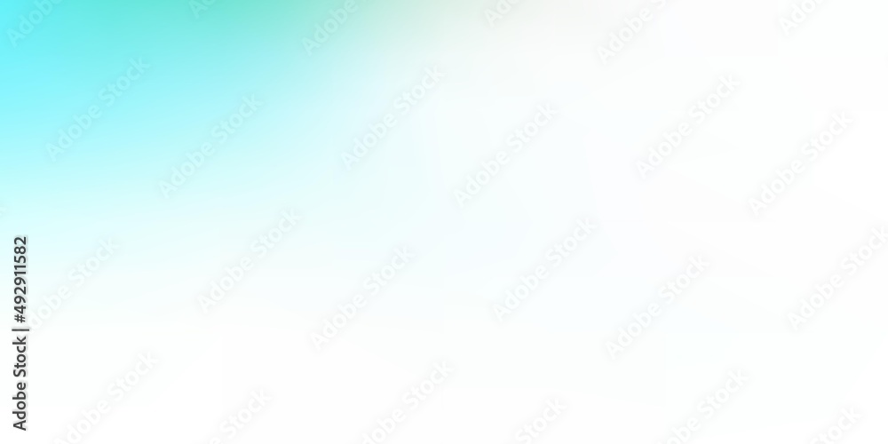 Light blue, green vector blurred layout.