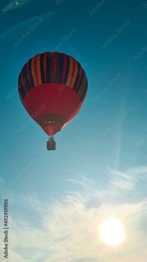 Naklejka premium hot air balloon
