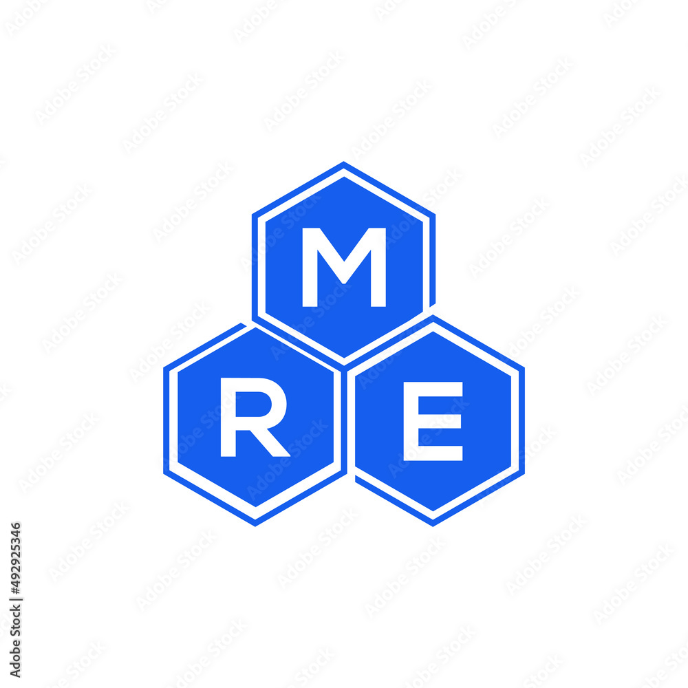 MRE letter logo design on White background. MRE creative initials letter logo concept. MRE letter design. MRE letter logo design on White background. MRE creative initials letter logo concept. MRE letter design.