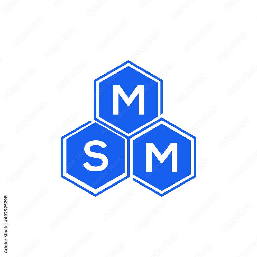 MSM letter logo design on White background. MSM creative initials letter logo concept. MSM letter design. MSM letter logo design on White background. MSM creative initials letter logo concept. MSM letter design.