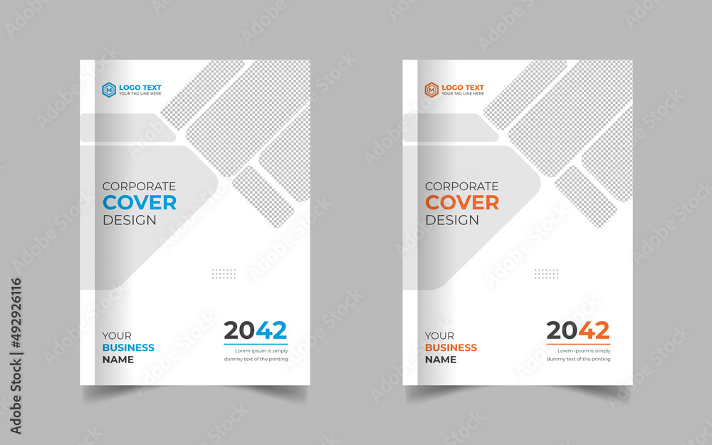 Corporate Book Cover Design Template in A4. Can be adapt to Brochure, Annual Report, Magazine, Poster, Business Presentation, Portfolio, Flyer, Fold, Banner, Website Corporate Book Cover Design Template in A4. Can be adapt to Brochure, Annual Report, Magazine, Poster, Business Presentation, Portfolio, Flyer, Fold, Banner, Website
