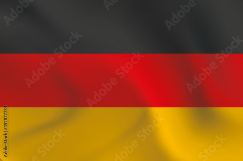 German national flag illustration background  image