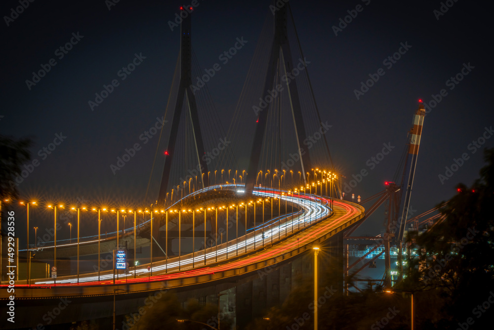 Obraz premium Hamburg meine Perle - Köhlbrandbrücke