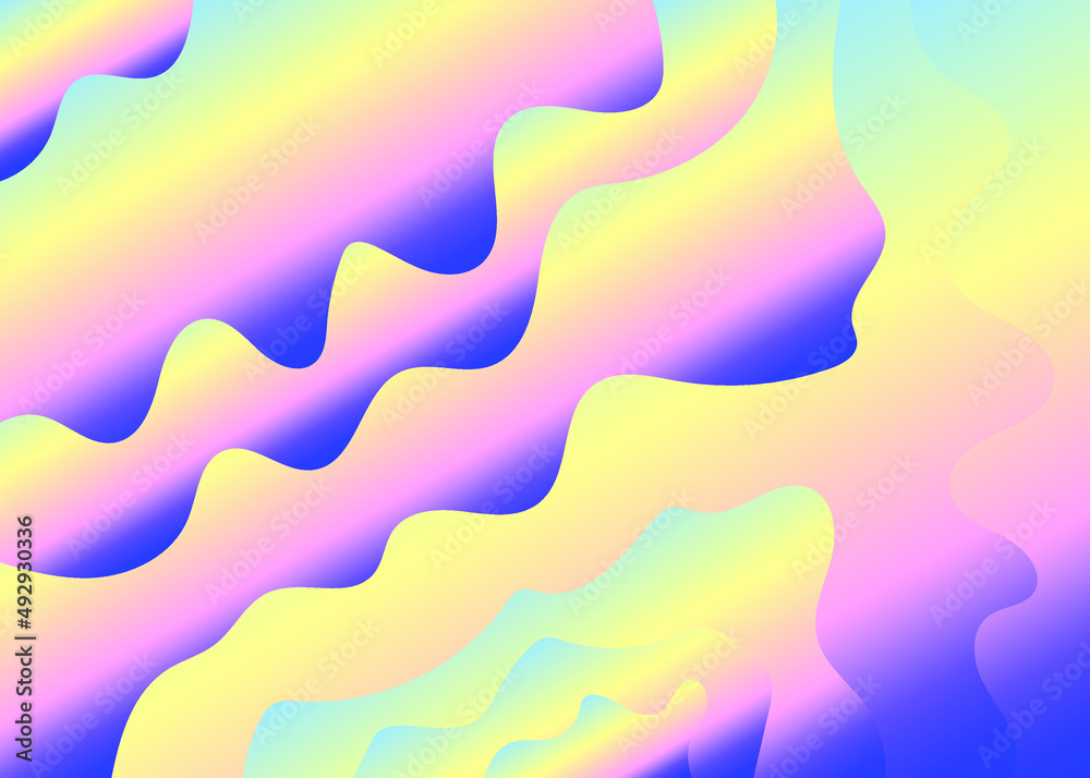 Vertical abstract banners with 3D with paper cut waves .Contrast colors. Blue fluid shapes composition with trendy gradients. Vertical abstract banners with 3D with paper cut waves .Contrast colors. Blue fluid shapes composition with trendy gradients.