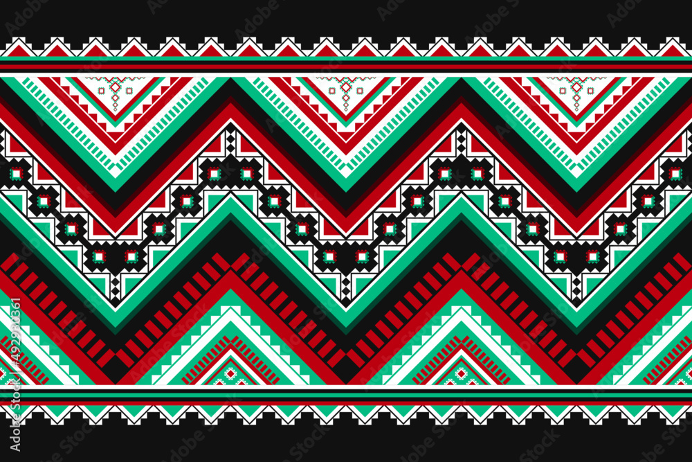 Oriental ethnic pattern traditional. Geometric pattern in tribal. Design for background, wallpaper, vector illustration, textile, fabric, clothing, batik, carpet, embroidery. Oriental ethnic pattern traditional. Geometric pattern in tribal. Design for background, wallpaper, vector illustration, textile, fabric, clothing, batik, carpet, embroidery.