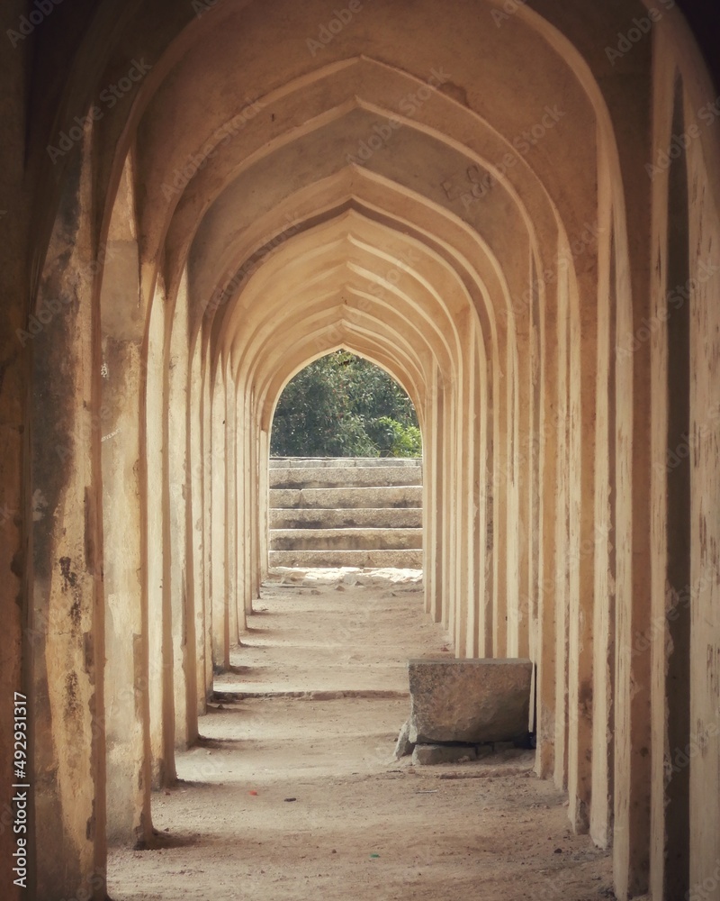 archway in the Gingee fort