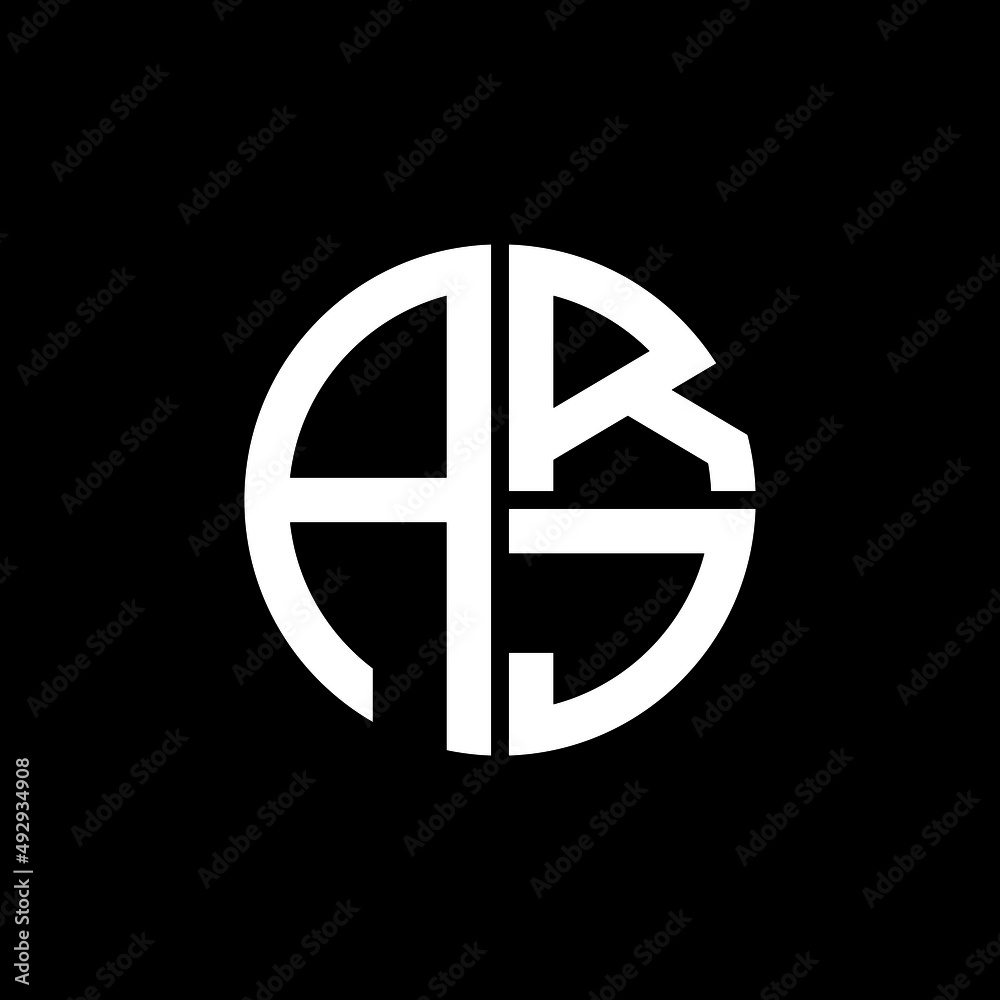 ARJ logo ARJ icon ARJ vector ARJ monogram ARJ letter ARJ minimalist ARJ