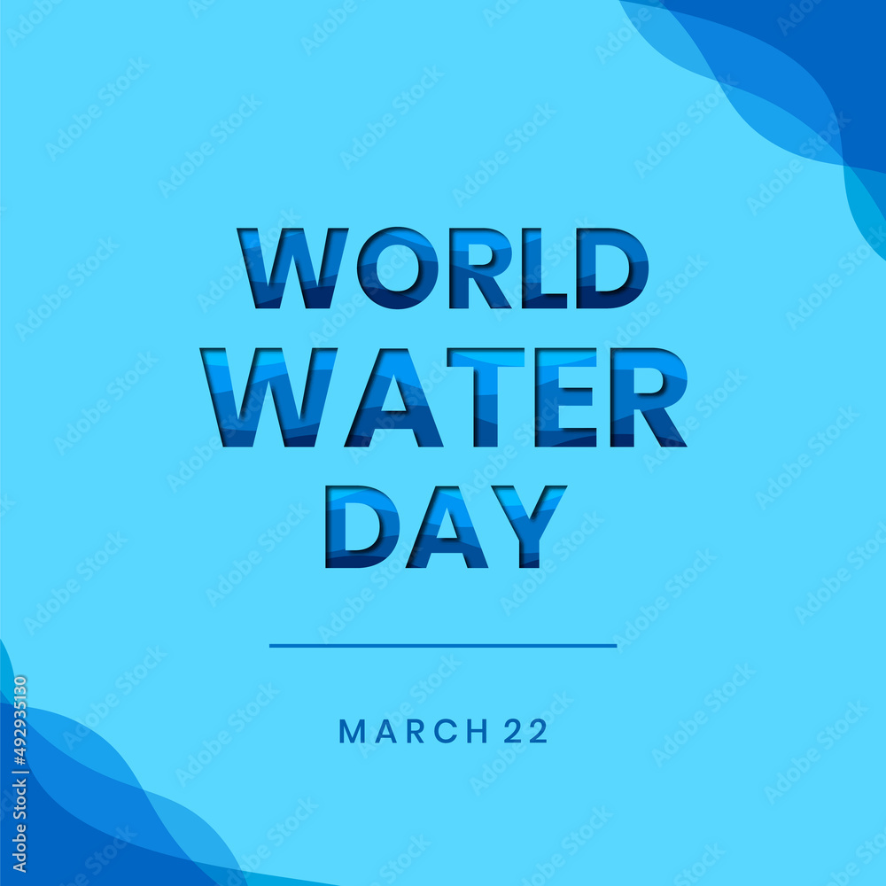 world water day vector background illustration world water day vector background illustration