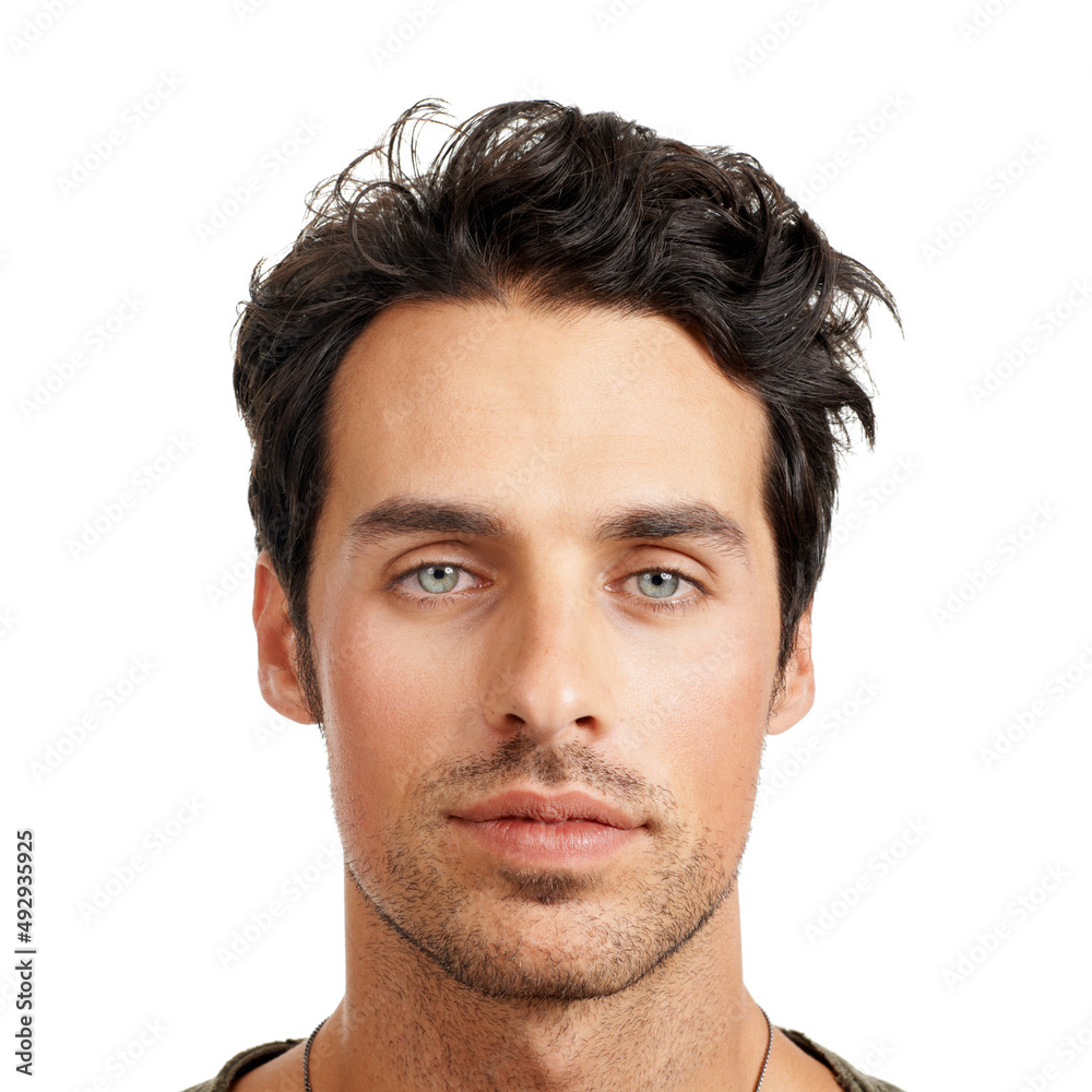 Obraz premium In the prime of his life. Portrait of a very handsome young man.