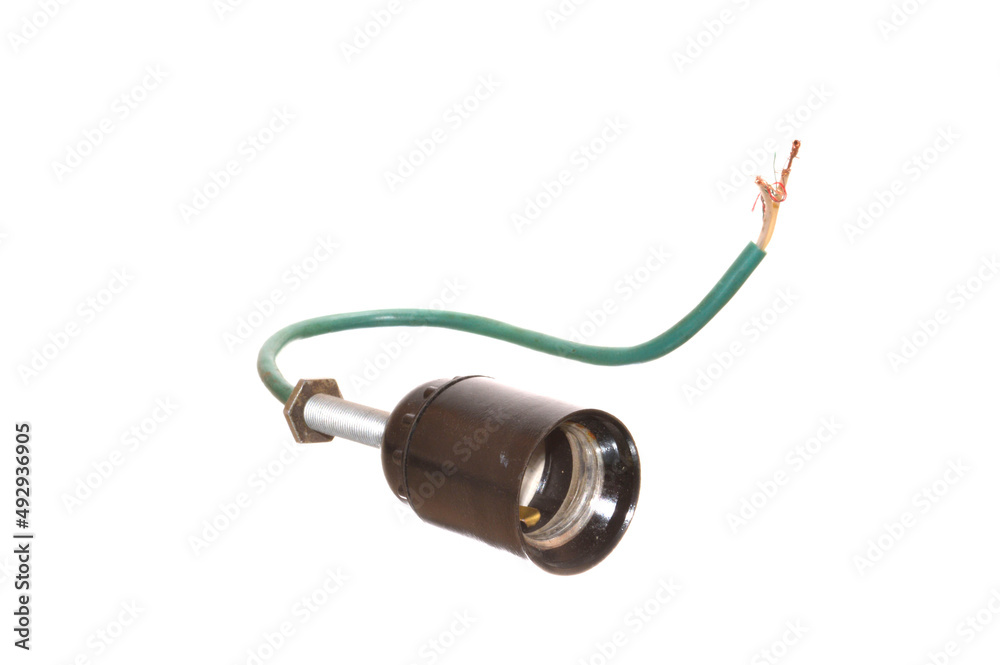 electric cartridge isolated on white background