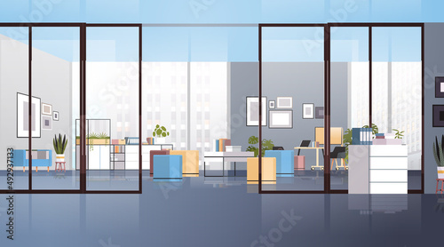 creative workplace modern cabinet empty no people office interior contemporary co-working center