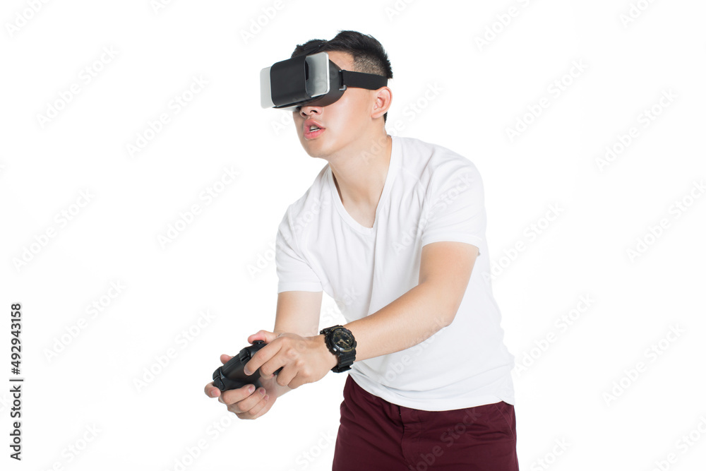 boy watching 3D movie boy watching 3D movie