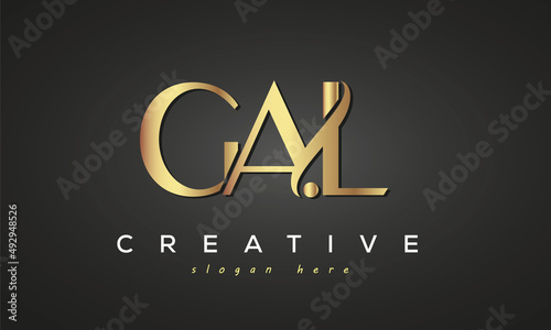 GAL creative luxury logo design
