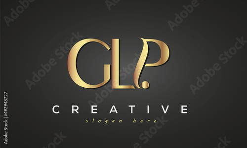 GLP creative luxury logo design