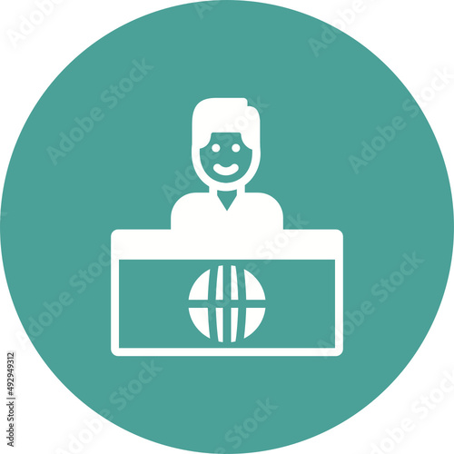 News Anchor Icon