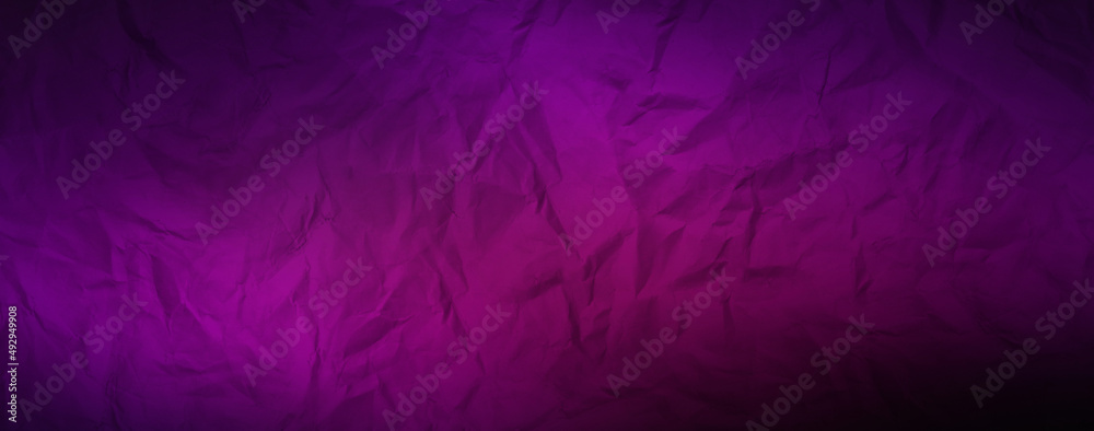Crumpled Paper Dark Purple
