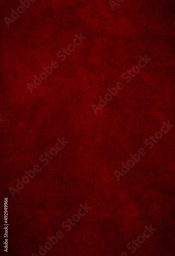 Rough Vintage Wall Concrete Cement Dark Red Presentation With Copyspace Texture Background