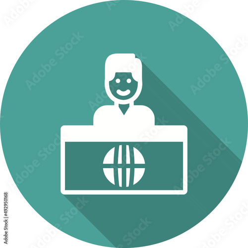 News Anchor Icon