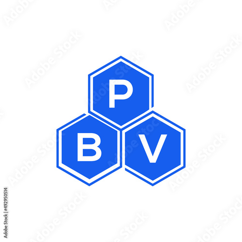 PBV letter logo design on black background. PBV creative initials letter logo concept. PBV letter design.