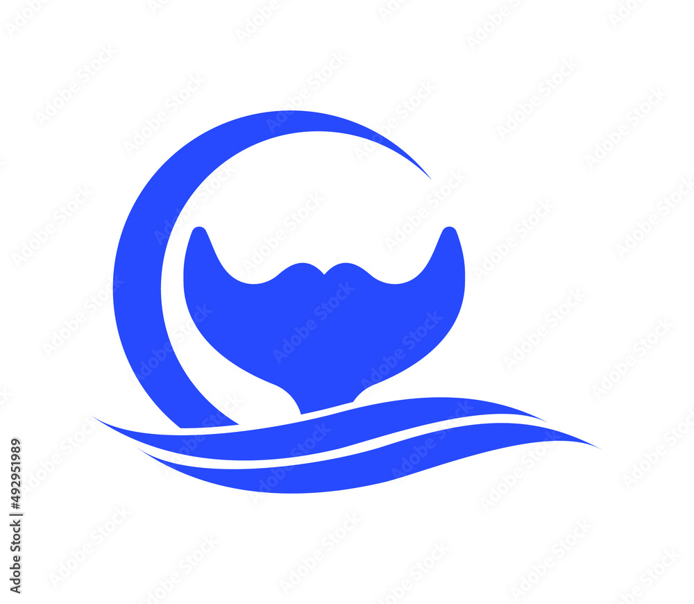 whale tail business logo whale tail business logo